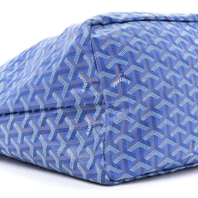 GOYARD SAINT LOUIS TOTE GM SKY BLUE GOYARDINE CANVAS - Image 5