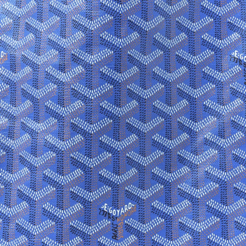 GOYARD SAINT LOUIS TOTE GM SKY BLUE GOYARDINE CANVAS - Image 8