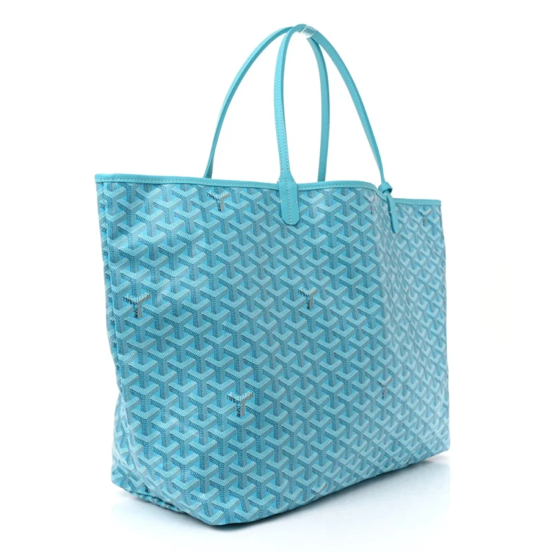 GOYARD SAINT LOUIS GM BALISE BEACH TOWEL SET TURQUOISE GOYARDINE CANVAS - Image 3