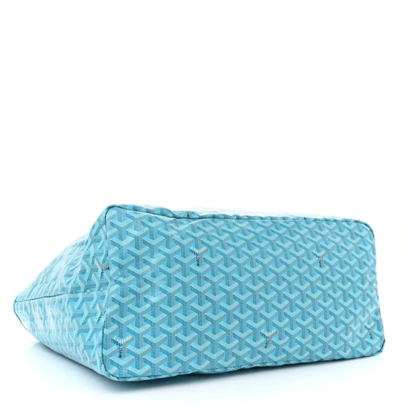 GOYARD SAINT LOUIS GM BALISE BEACH TOWEL SET TURQUOISE GOYARDINE CANVAS - Image 6