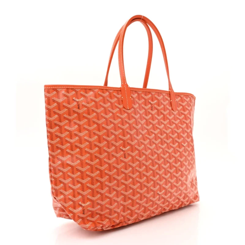 GOYARD SAINT LOUIS TOTE PM ORANGE GOYARDINE CANVAS - Image 3