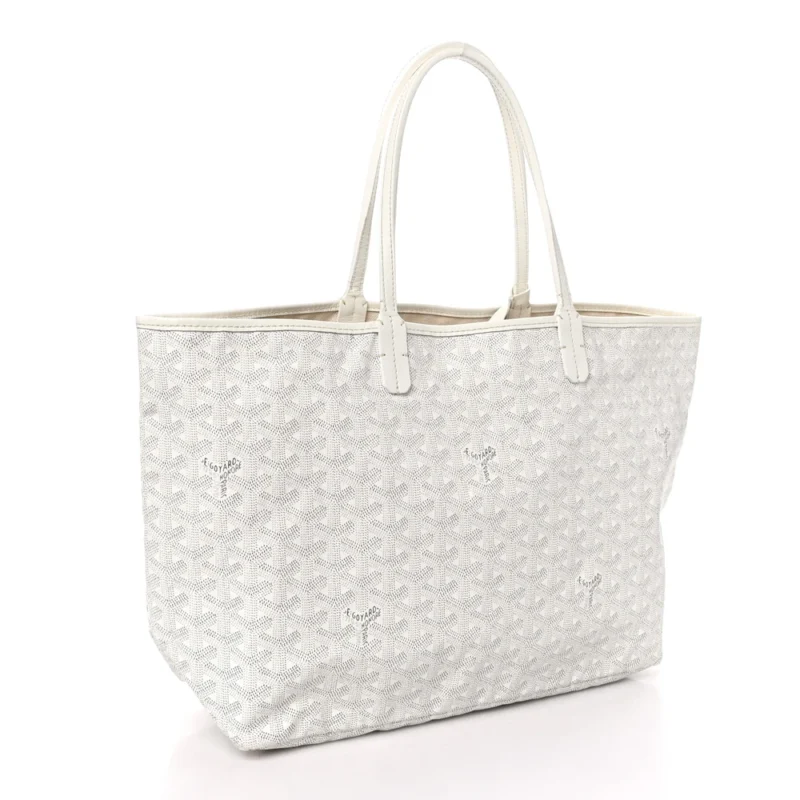 GOYARD SAINT LOUIS PM WHITE GOYARDINE CANVAS - Image 3