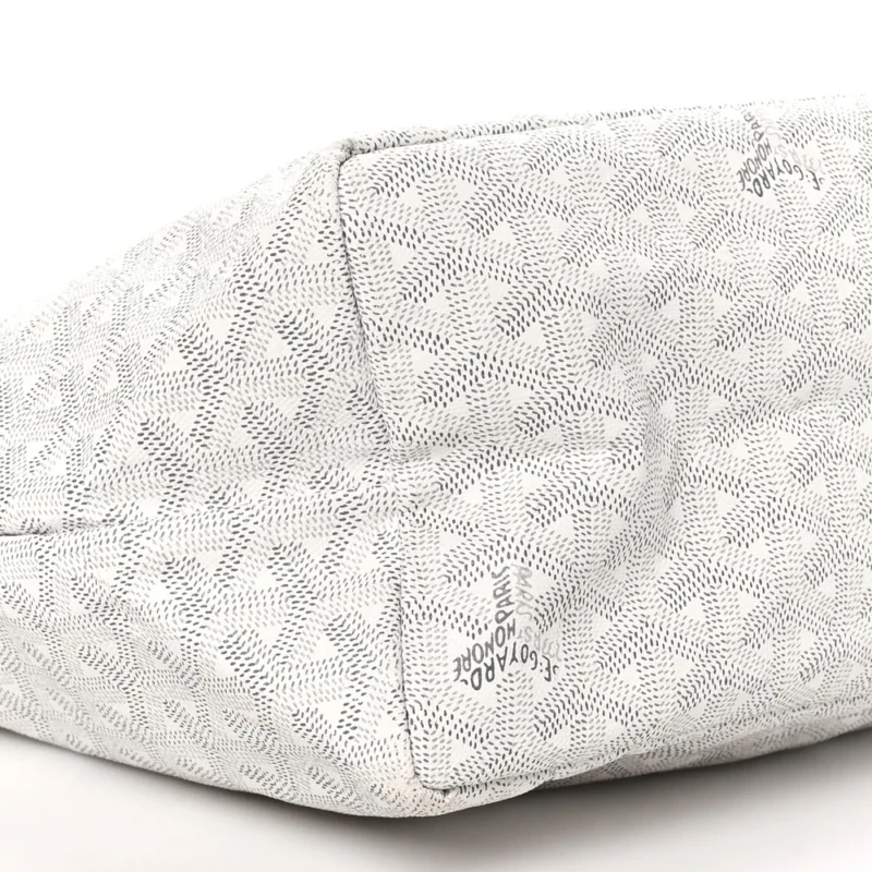 GOYARD SAINT LOUIS PM WHITE GOYARDINE CANVAS - Image 4