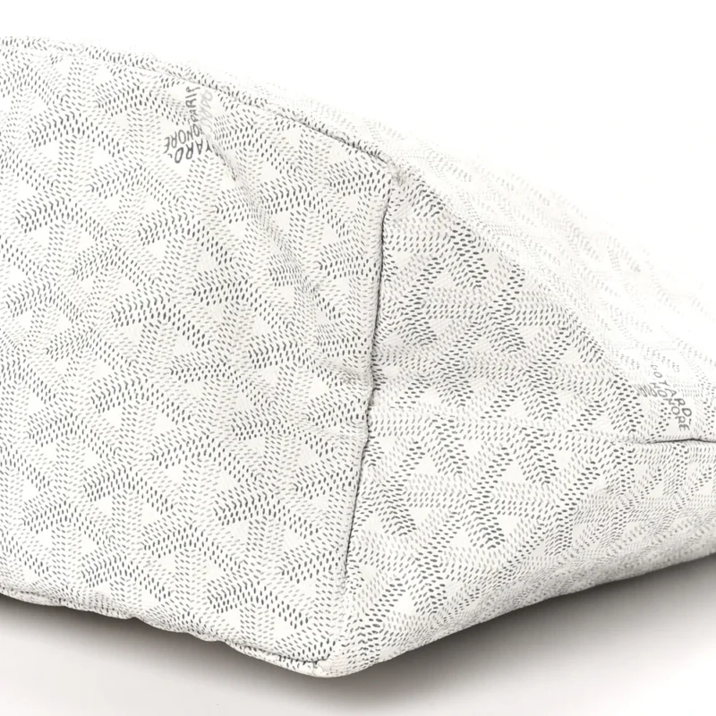 GOYARD SAINT LOUIS PM WHITE GOYARDINE CANVAS - Image 5