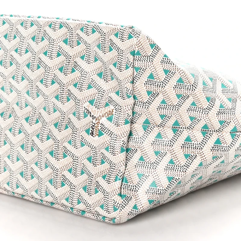 GOYARD SAINT LOUIS CLAIRE VOIE PM WHITE OPALINE GOYARDINE CANVAS - Image 5
