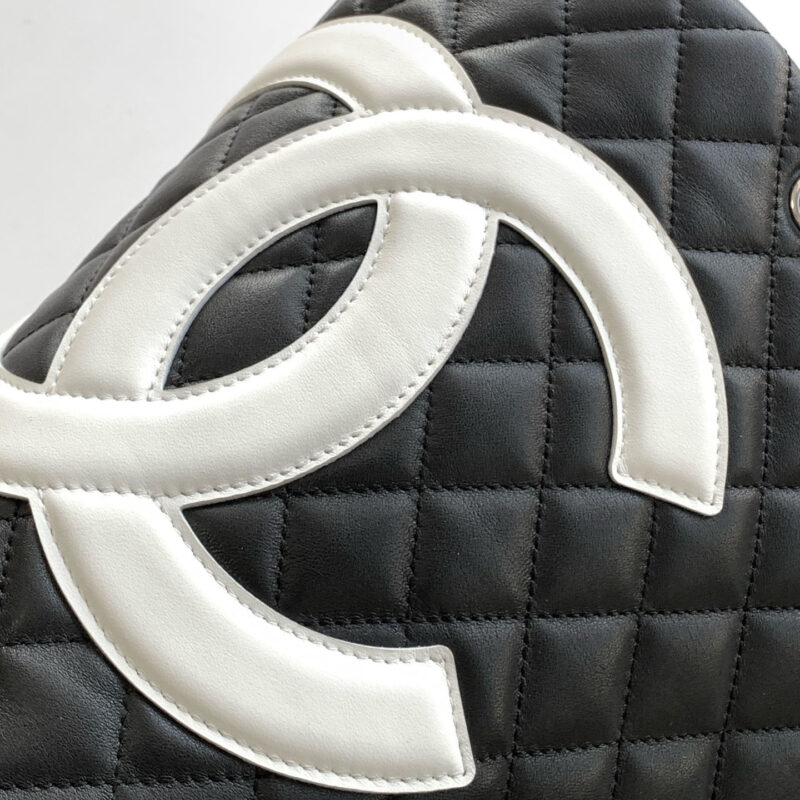 CHANEL BLACK BASKET TOTE BAGS / SHOULDER BAGS - Image 6