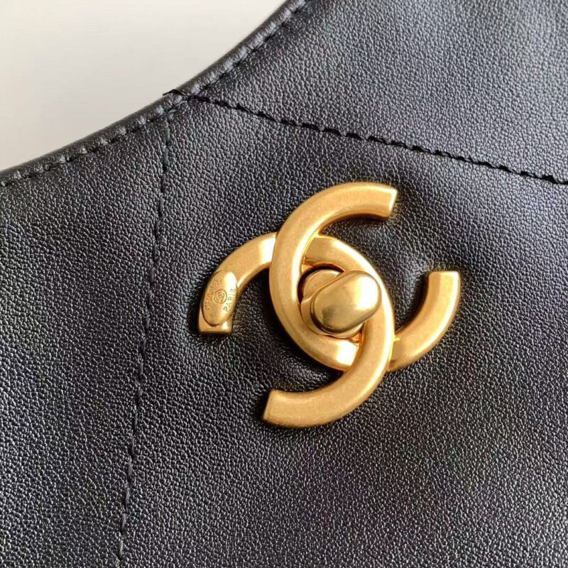 CHANEL BLACK QUILTED CATTLE LEATHER TOTE BAGS 36X59X13CM SHOULDER BAGS - Image 6