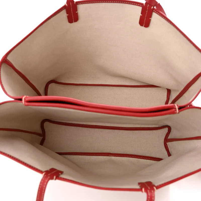 GOYARD ISABELLE PM RED GOYARDINE CANVAS - Image 7