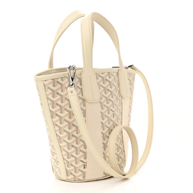 GOYARD BELHARRA TOTE PM SAND GOYARDINE CANVAS - Image 2