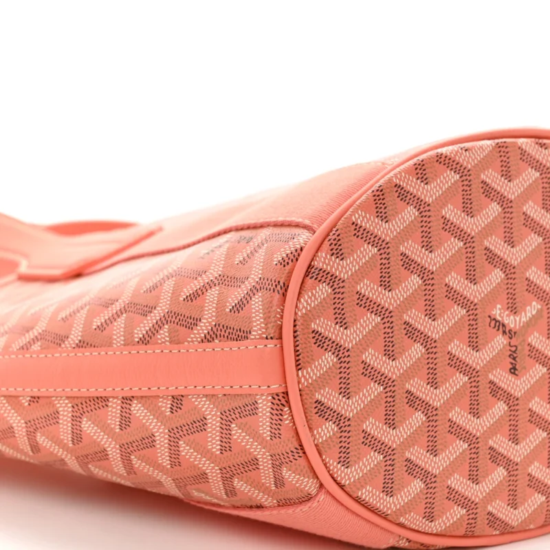 GOYARD BELHARRA TOTE PM CORAL GOYARDINE CANVAS - Image 3