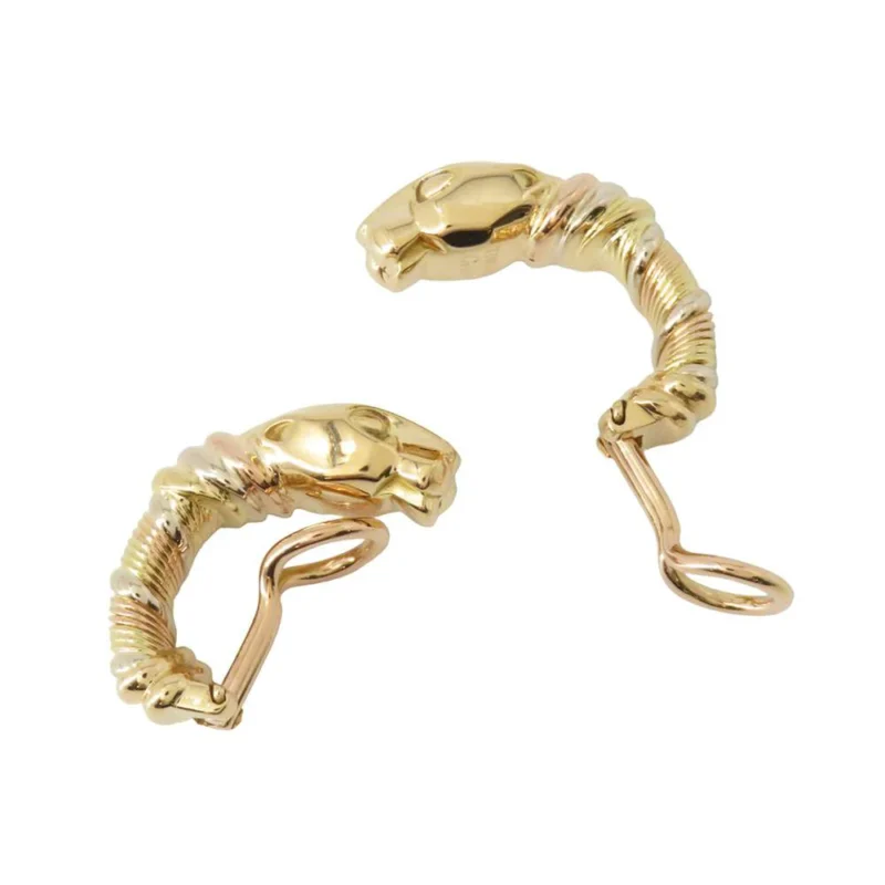 CARTIER PANTHERE COUGAR EARRINGS - Image 3