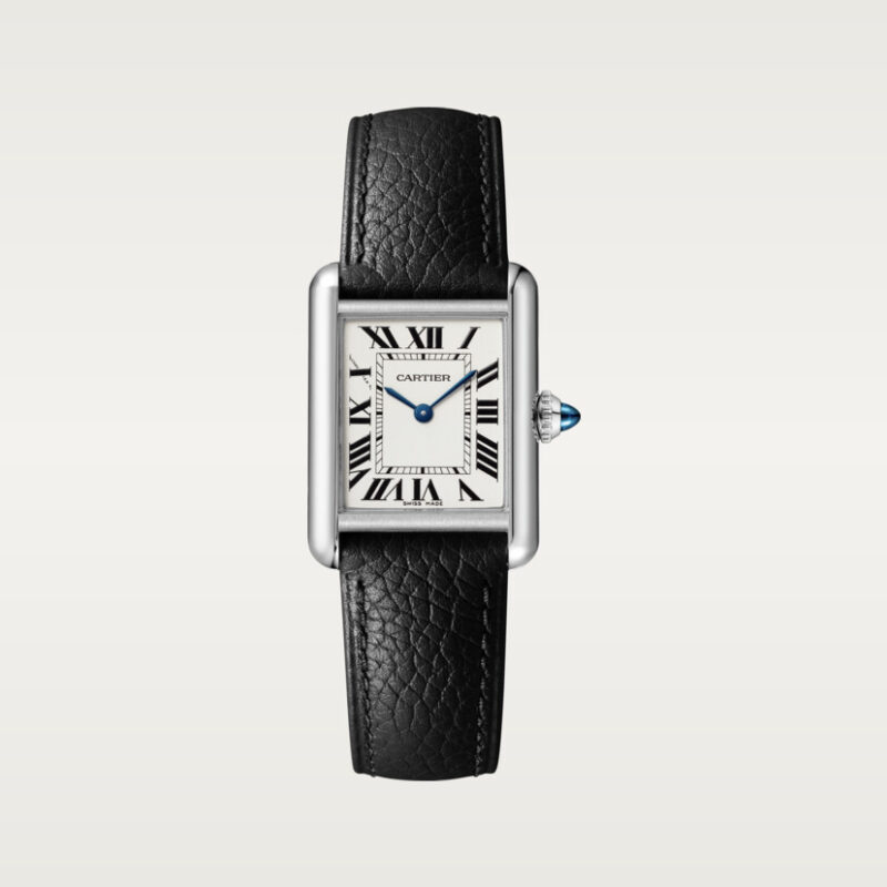 TANK MUST WATCH SMALL MODEL QUARTZ MOVEMENT STEEL LEATHER CRWSTA0042 - Image 3