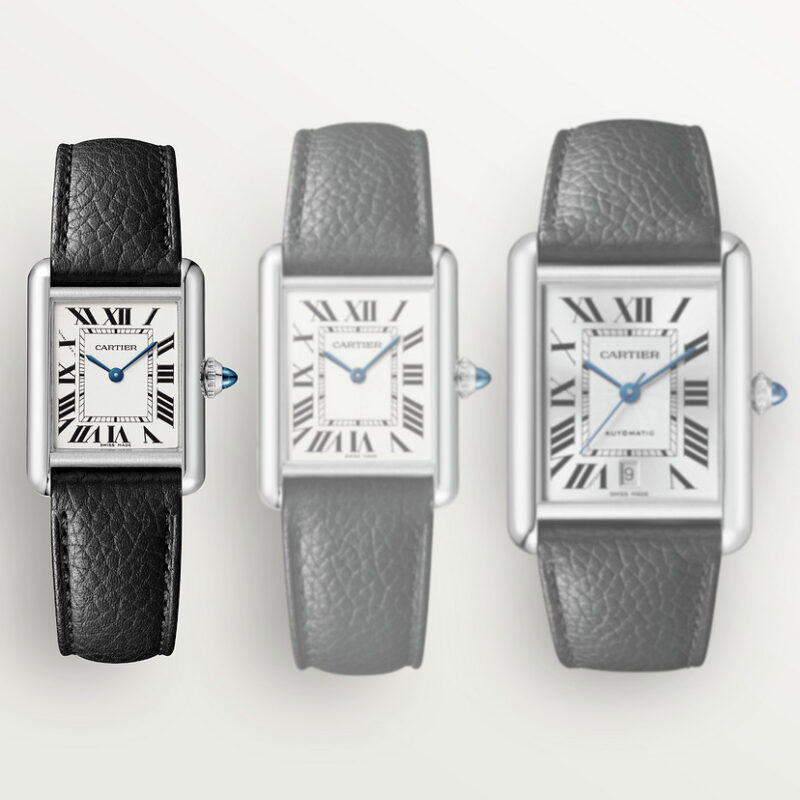 TANK MUST WATCH SMALL MODEL QUARTZ MOVEMENT STEEL LEATHER CRWSTA0042 - Image 7