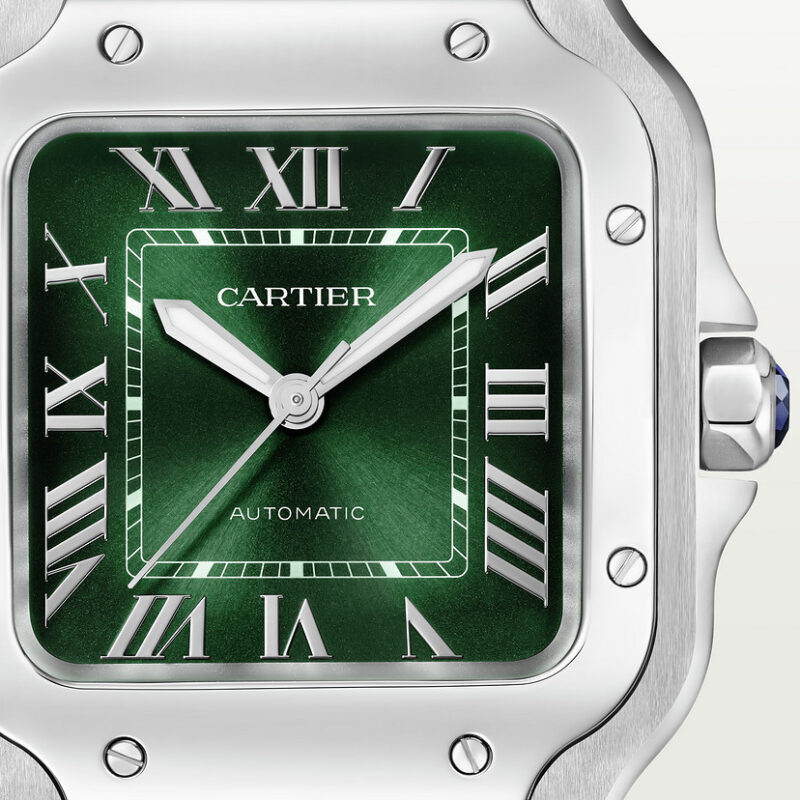 SANTOS DE CARTIER WATCH MEDIUM MODEL STEEL CRWSSA0061 - Image 8