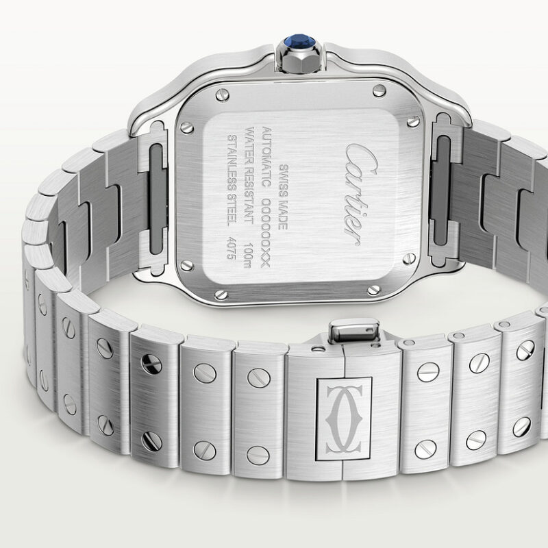 SANTOS DE CARTIER WATCH MEDIUM MODEL STEEL CRWSSA0063 - Image 3