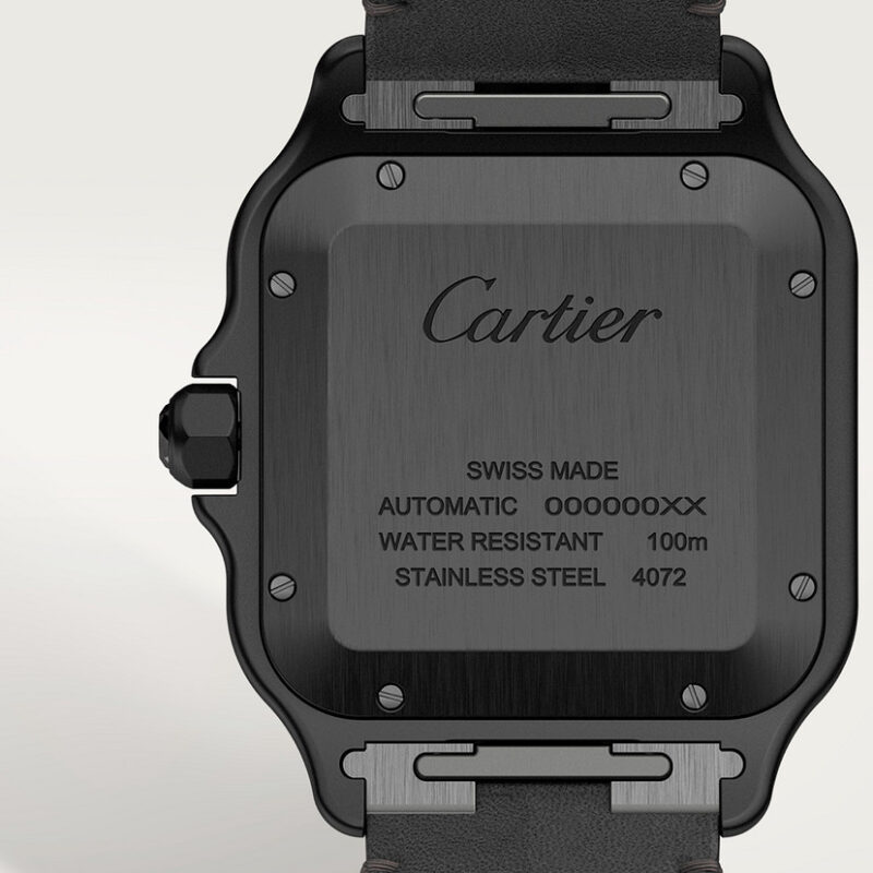 SANTOS DE CARTIER WATCH LARGE MODEL STEEL ADLC CRWSSA0039 - Image 4