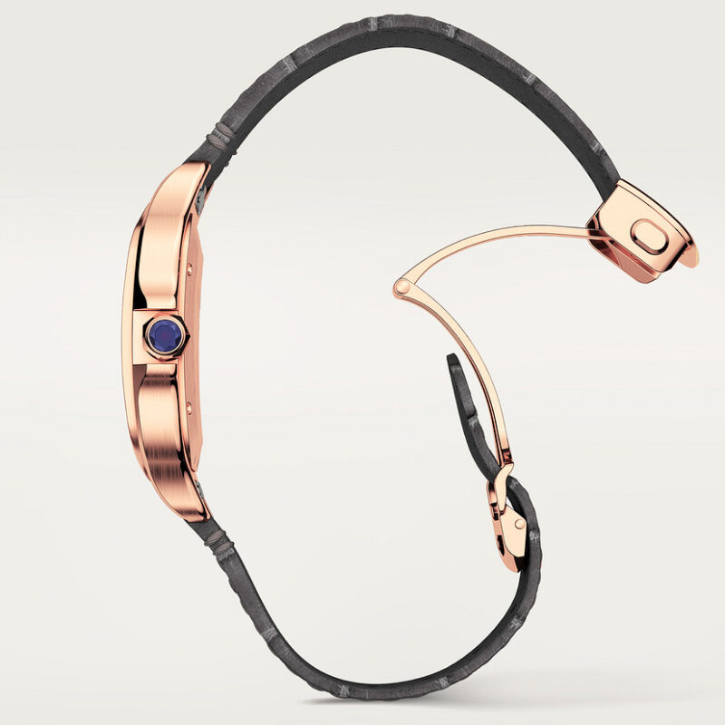 SANTOS DE CARTIER WATCH LARGE MODEL ROSE GOLD CRWGSA0019 - Image 6