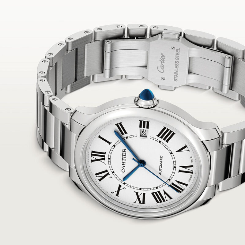 RONDE MUST DE CARTIER WATCH 40 MM STEEL CRWSRN0035 - Image 6