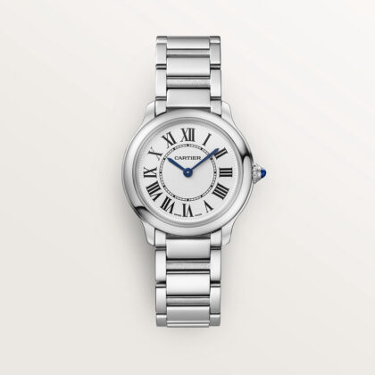 RONDE MUST DE CARTIER WATCH 29 MM QUARTZ MOVEMENT STEEL CRWSRN0033