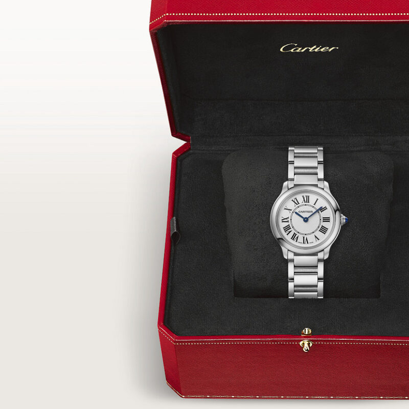 RONDE MUST DE CARTIER WATCH 29 MM QUARTZ MOVEMENT STEEL CRWSRN0033 - Image 9