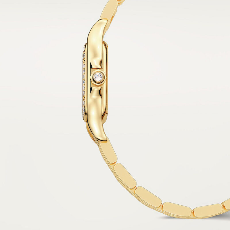 PANTHERE DE CARTIER WATCH SMALL MODEL QUARTZ MOVEMENT YELLOW GOLD DIAMONDS CRWJPN0048 - Image 2