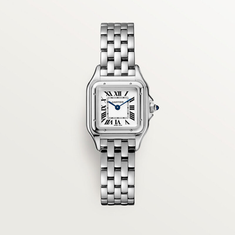 PANTHERE DE CARTIER WATCH SMALL MODEL SMALL MODEL QUARTZ MOVEMENT STEEL CRWSPN0006 - Image 2