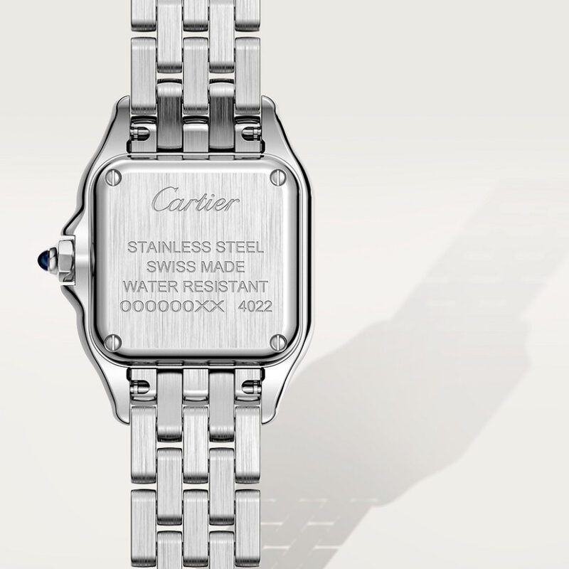 PANTHERE DE CARTIER WATCH SMALL MODEL SMALL MODEL QUARTZ MOVEMENT STEEL CRWSPN0006 - Image 4
