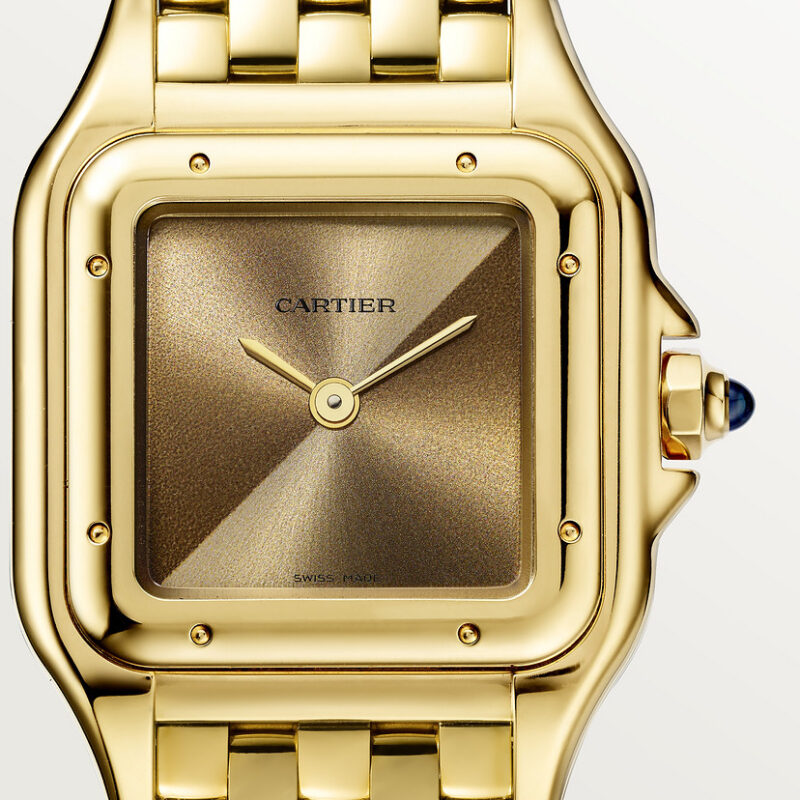 PANTHERE DE CARTIER WATCH SMALL MODEL QUARTZ MOVEMENT YELLOW GOLD CRWGPN0031 - Image 3