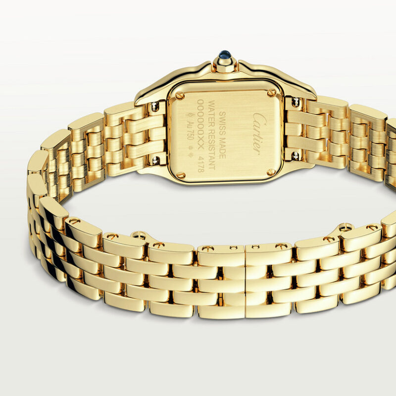 PANTHERE DE CARTIER WATCH SMALL MODEL QUARTZ MOVEMENT YELLOW GOLD CRWGPN0031 - Image 4