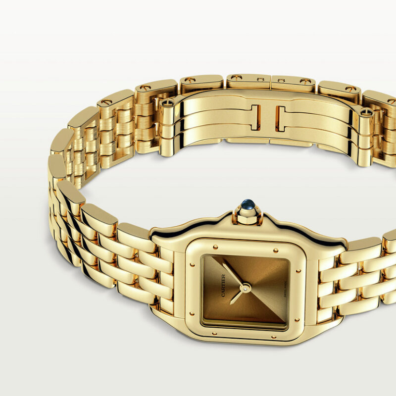 PANTHERE DE CARTIER WATCH SMALL MODEL QUARTZ MOVEMENT YELLOW GOLD CRWGPN0031 - Image 6