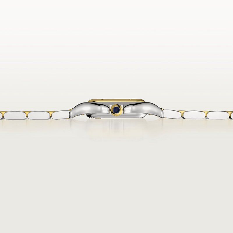 PANTHERE DE CARTIER WATCH SMALL MODEL QUARTZ MOVEMENT YELLOW GOLD STEEL CRW2PN0006 - Image 8