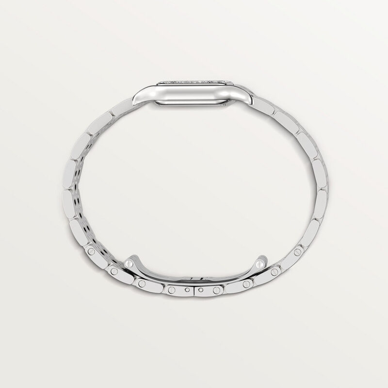PANTHERE DE CARTIER WATCH SMALL MODEL QUARTZ MOVEMENT STEEL DIAMONDS CRW4PN0007 - Image 6