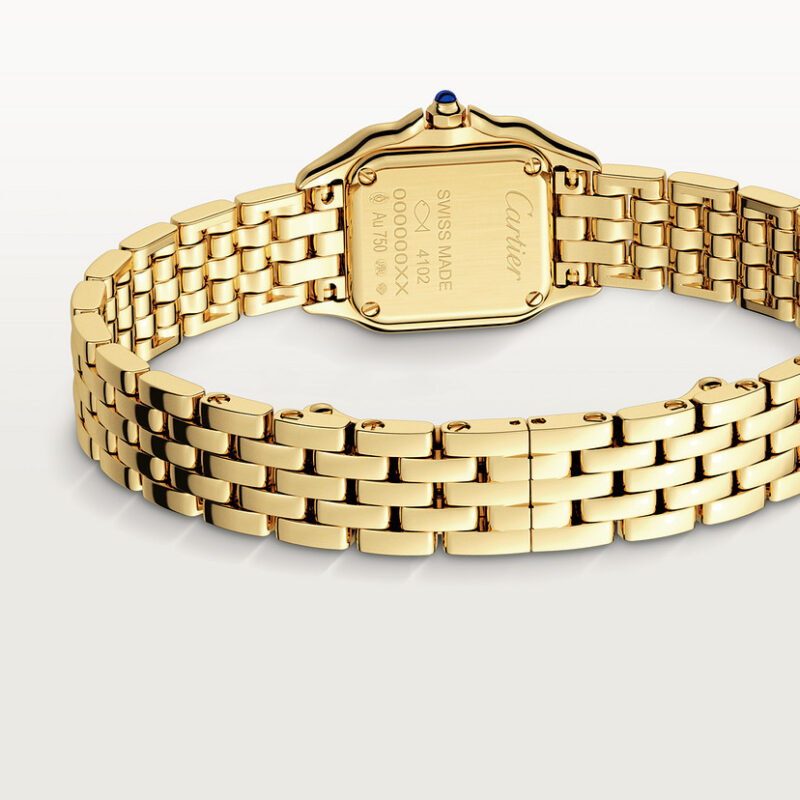 PANTHERE DE CARTIER WATCH MINI MODEL QUARTZ MOVEMENT YELLOW GOLD CRWGPN0036 - Image 5