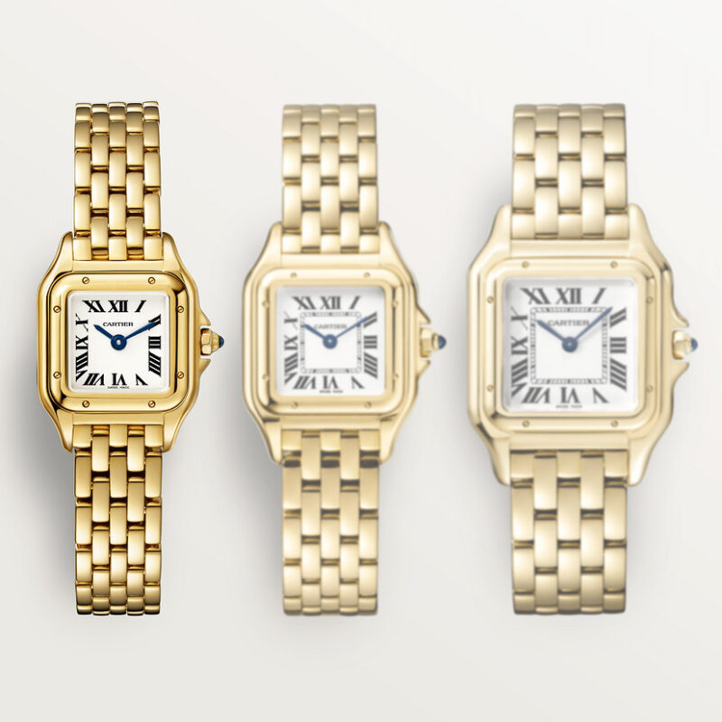 PANTHERE DE CARTIER WATCH MINI MODEL QUARTZ MOVEMENT YELLOW GOLD CRWGPN0036 - Image 6