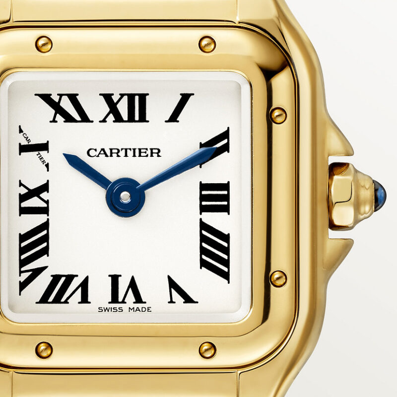 PANTHERE DE CARTIER WATCH MINI MODEL QUARTZ MOVEMENT YELLOW GOLD CRWGPN0036 - Image 7