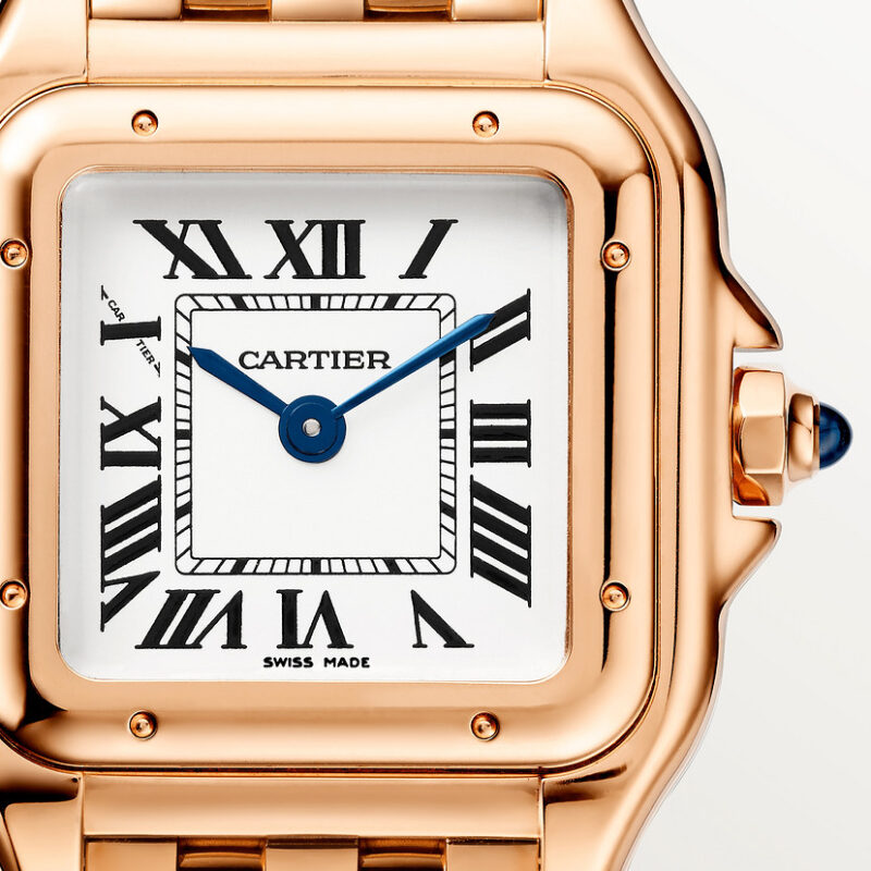PANTHERE DE CARTIER WATCH SMALL MODEL QUARTZ MOVEMENT ROSE GOLD CRWGPN0040 - Image 5