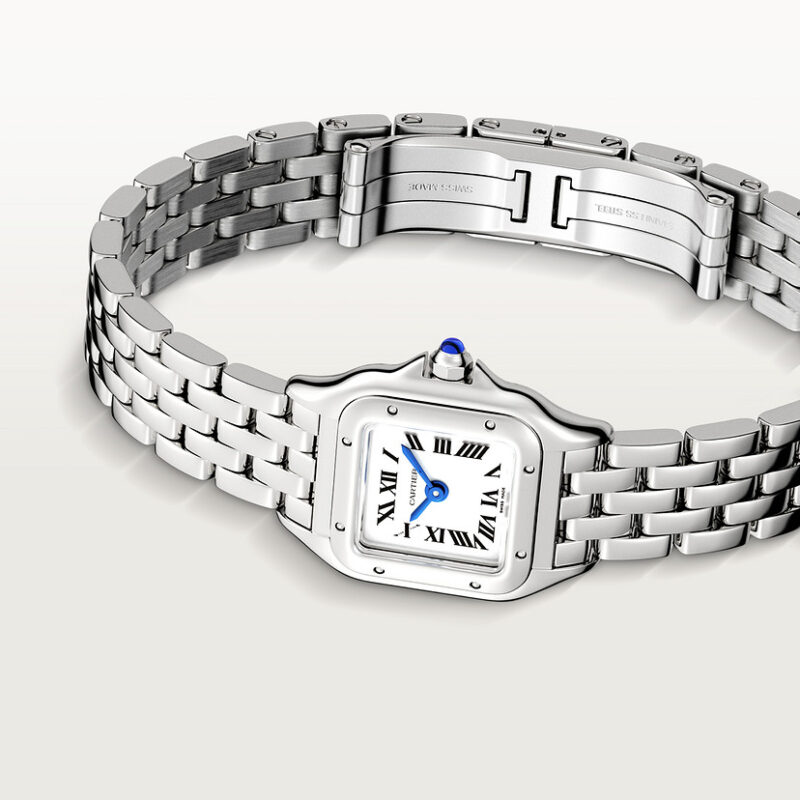 PANTHERE DE CARTIER WATCH MINI MODEL QUARTZ MOVEMENT STEEL CRWSPN0019 - Image 11
