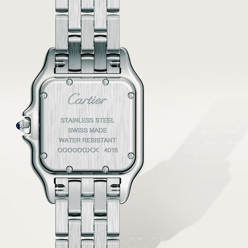PANTHERE DE CARTIER WATCH MEDIUM MODEL QUARTZ MOVEMENT STEEL CRWSPN0007 - Image 5