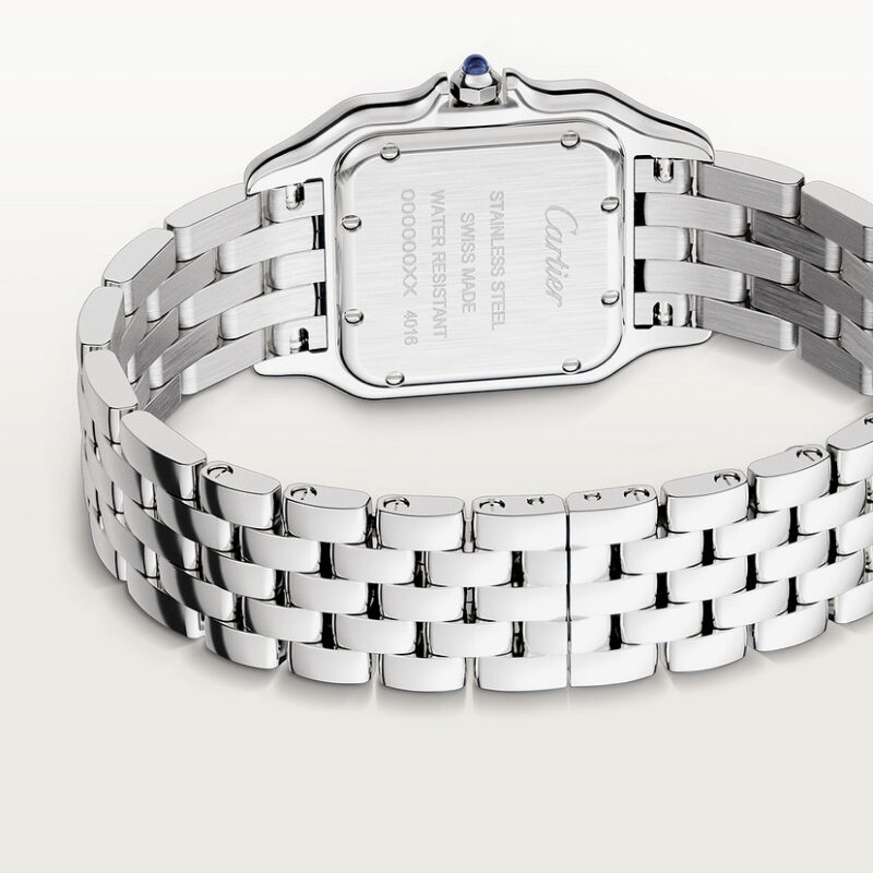 PANTHERE DE CARTIER WATCH MEDIUM MODEL QUARTZ MOVEMENT STEEL CRWSPN0007 - Image 7