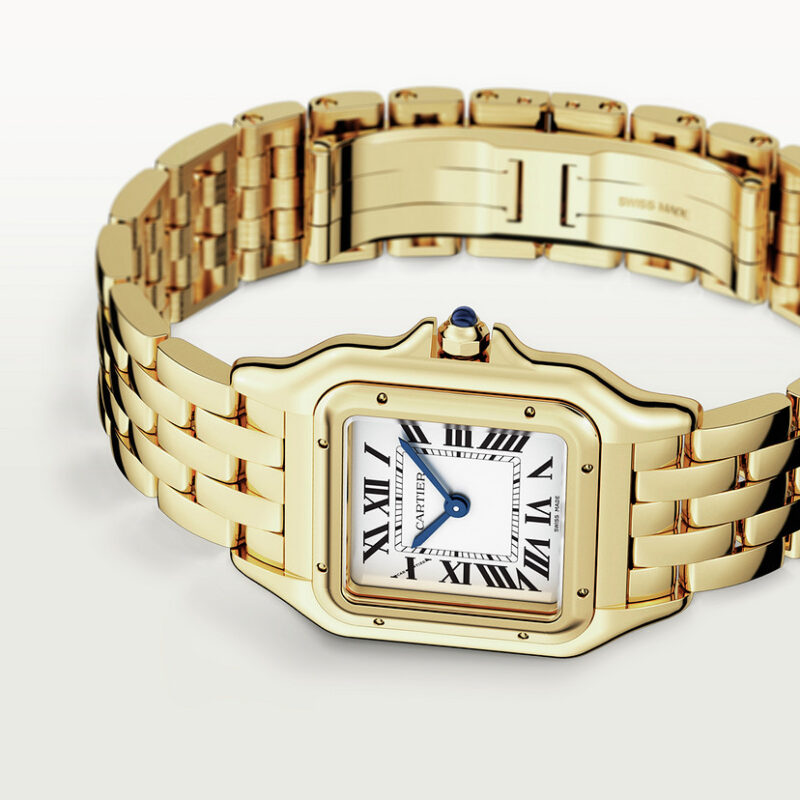 PANTHERE DE CARTIER WATCH MEDIUM MODEL QUARTZ MOVEMENT YELLOW GOLD CRWGPN0009 - Image 9