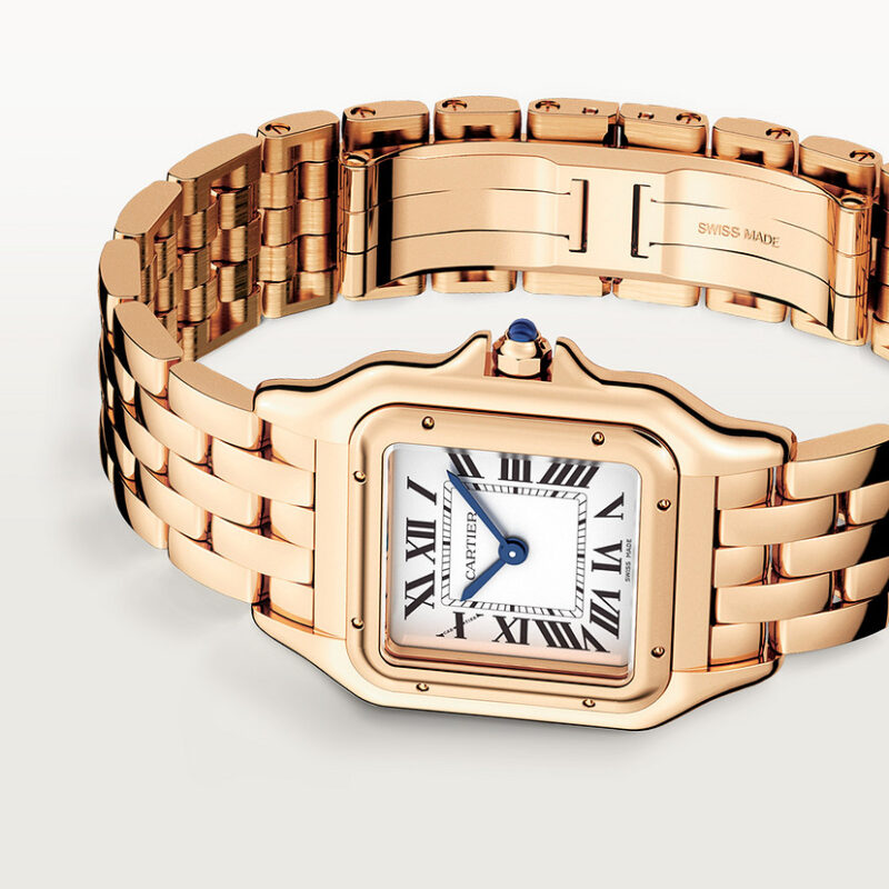 PANTHERE DE CARTIER WATCH MEDIUM MODEL QUARTZ MOVEMENT ROSE GOLD CRWGPN0007 - Image 4