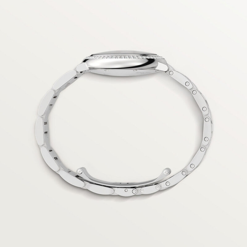BALLON BLEU DE CARTIER WATCH 33 MM STEEL DIAMONDS CRW4BB0023 - Image 5