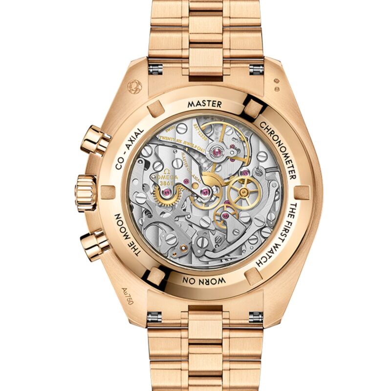 OMEGA SPEEDMASTER MOONWATCH PROFESSIONAL CO AXIAL MASTER CHRONOMETER CHRONOGRAPH 42MM MENS WATCH GOLD O31060425099002 - Image 2
