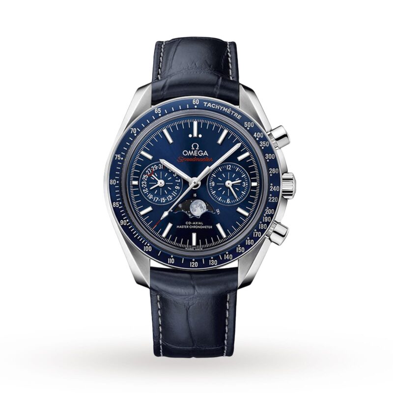 OMEGA SPEEDMASTER MOONPHASE CO AXIAL MASTER CHRONOMETER CHRONOGRAPH MENS WATCH O30433445203001