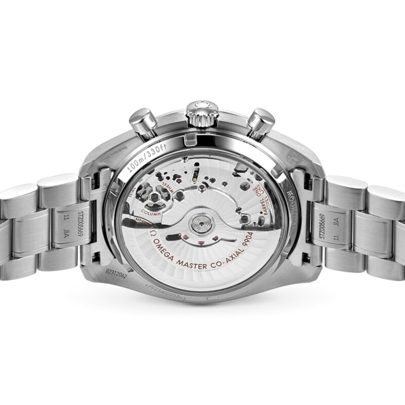 OMEGA SPEEDMASTER MENS 44.25MM CO AXIAL AUTOMATIC MOONPHASE WATCH O30430445201001 - Image 4