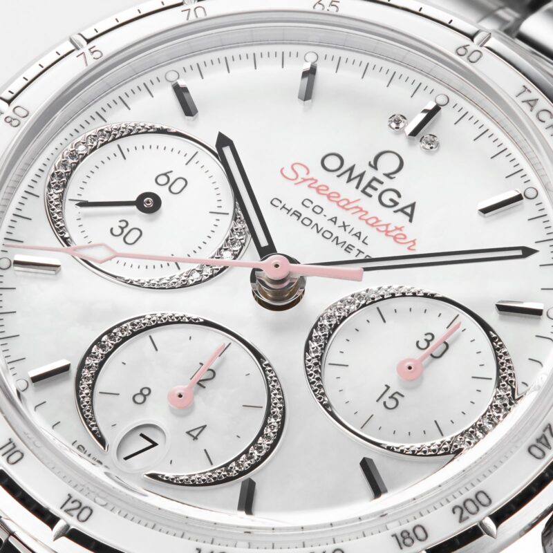 OMEGA SPEEDMASTER CO AXIAL CHRONOMETER CHRONOGRAPH 38MM O32430385055001 - Image 7