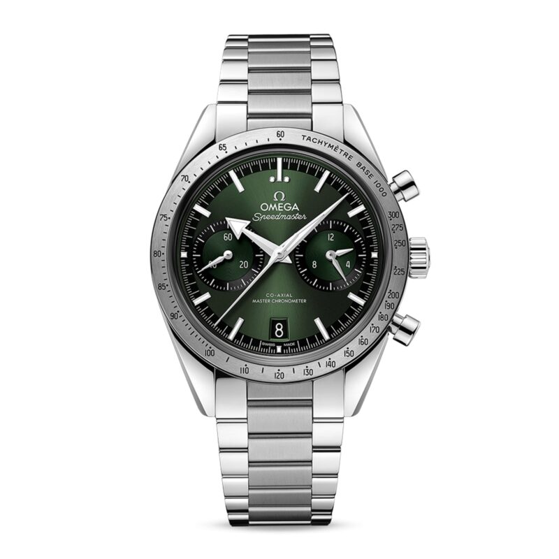 OMEGA SPEEDMASTER 57 CO AXIAL MASTER CHRONOMETER CHRONOGRAPH 40.5MM MENS WATCH GREEN O33210415110001