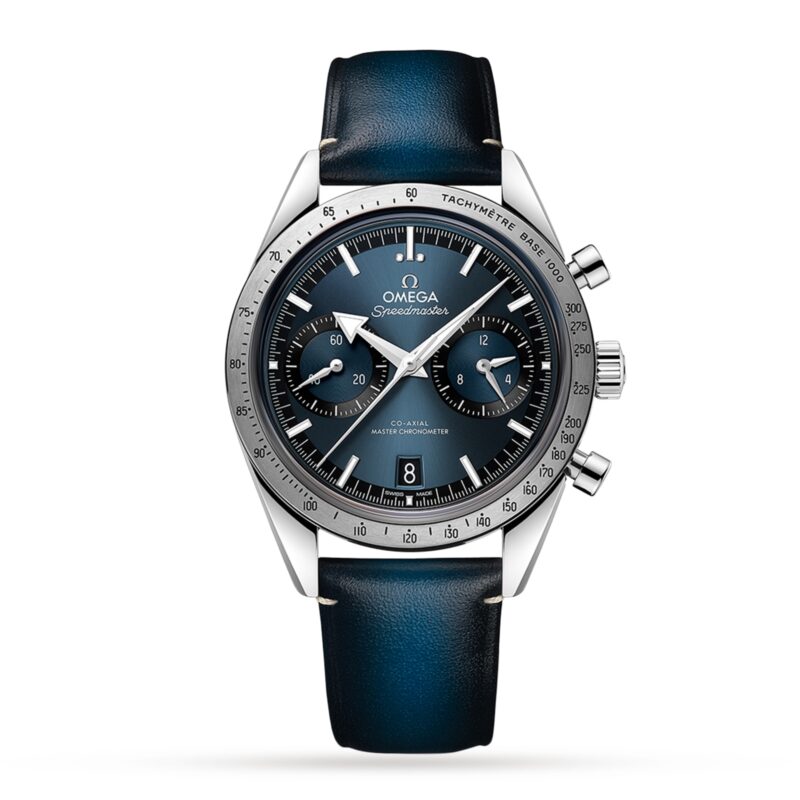 OMEGA SPEEDMASTER 57 CO AXIAL MASTER CHRONOMETER CHRONOGRAPH 40.5MM MENS WATCH BLUE O33212415103001