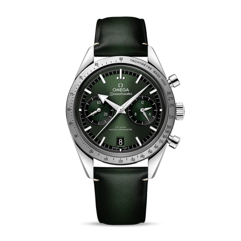 OMEGA SPEEDMASTER 57 CO AXIAL MASTER CHRONOMETER CHRONOGRAPH 40.5MM MENS WATCH GREEN O33212415110001