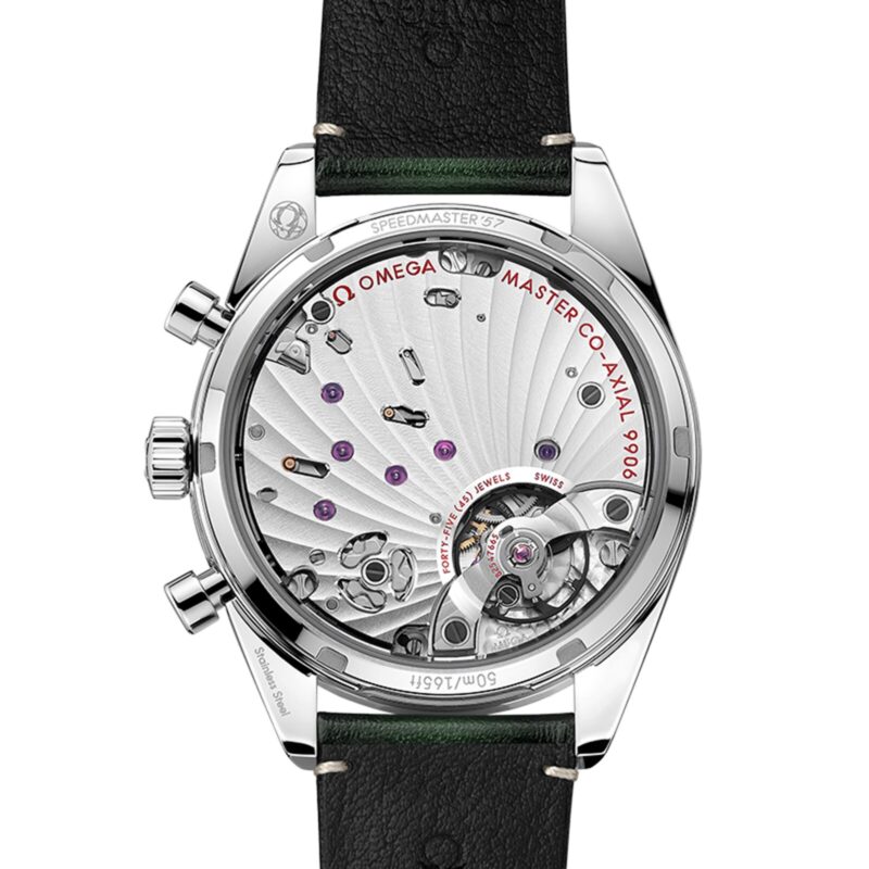 OMEGA SPEEDMASTER 57 CO AXIAL MASTER CHRONOMETER CHRONOGRAPH 40.5MM MENS WATCH GREEN O33212415110001 - Image 2